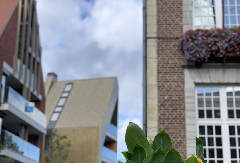 Ursulinenhof in de eindsprint